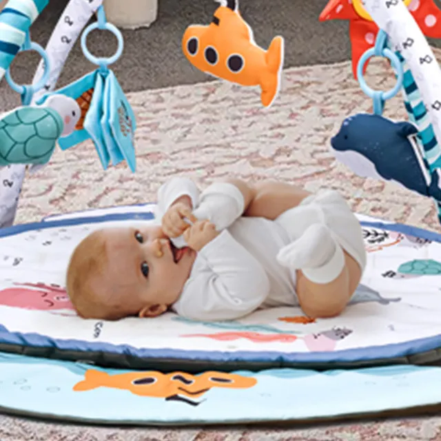 Little Learners Ocean Theme Baby Playmat With Toys