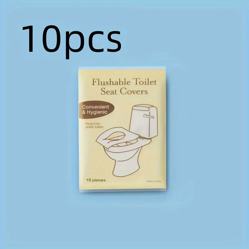 Disposable Flush Toilet Seat Cover 10pcs