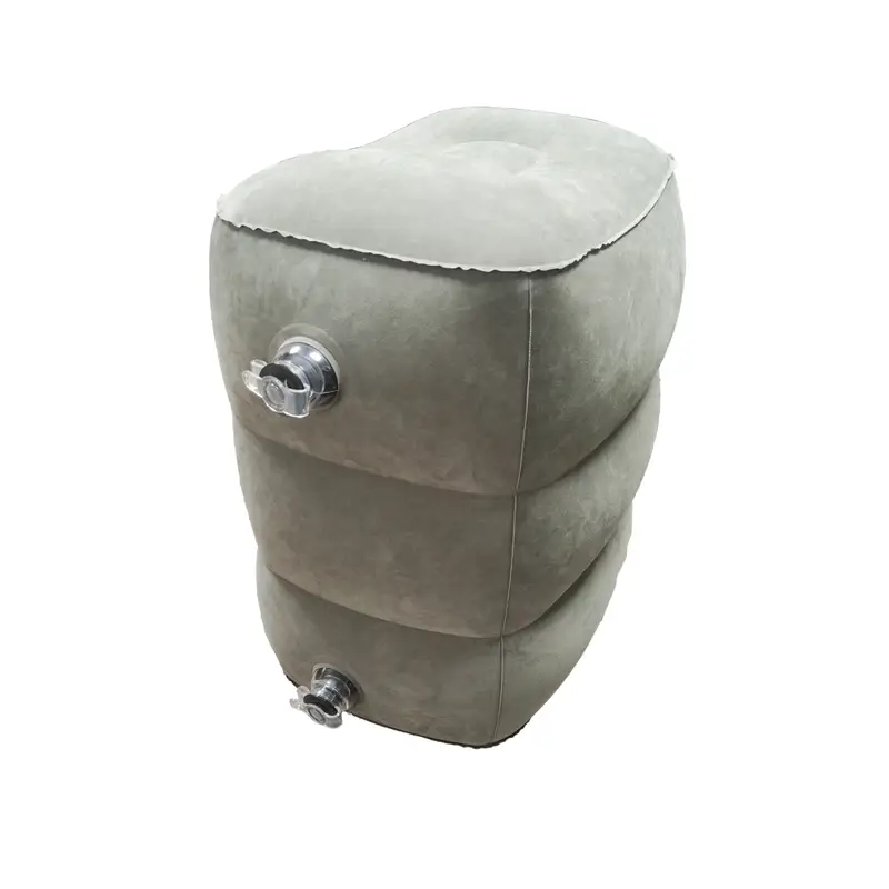 3 Layer Ergonomic Inflatable Airplane Foot Rest Pillow