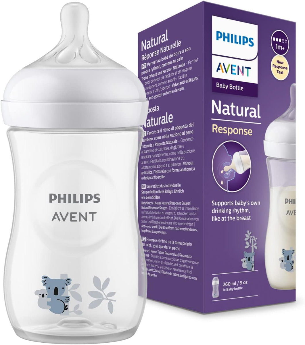 Philips Avent Natural 3.0 Feeding Bottle Koala 260ml