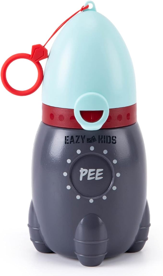 Eazy Kids On the Go Travel Rocket Urinal With Portable String 370ml